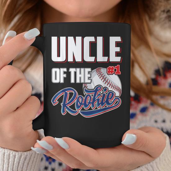 Uncle Of Rookie 1 Years Old Team 1St Birthday Baseball Coffee Mug -  Monsterry DE