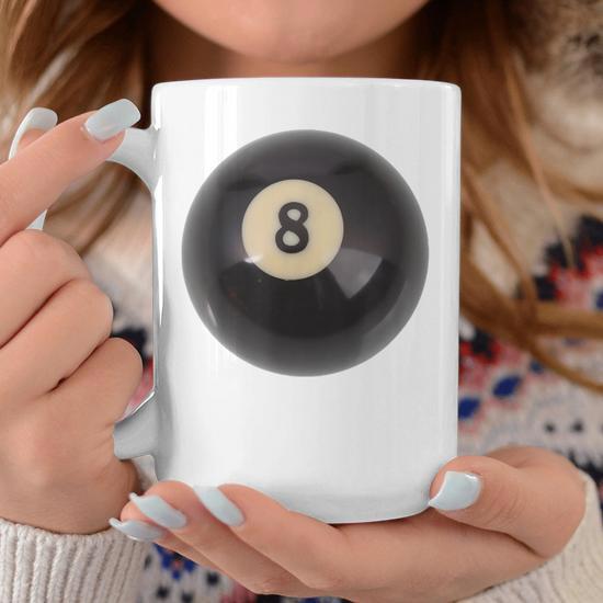 8 Ball Coquette Girlcore Y2k Aesthetic Coffee Mug - Monsterry