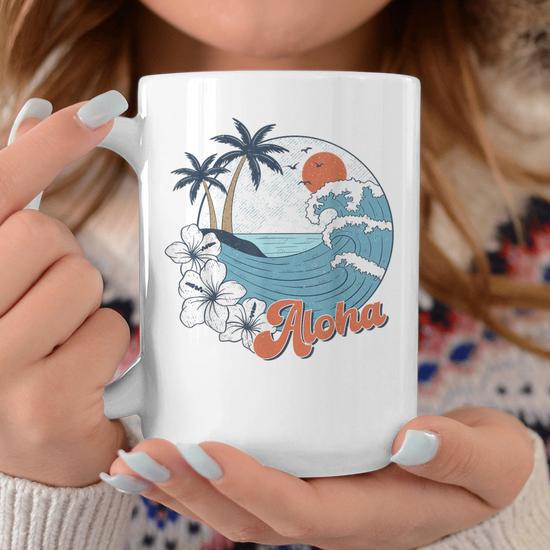 aloha coffee mug Aloha Summer