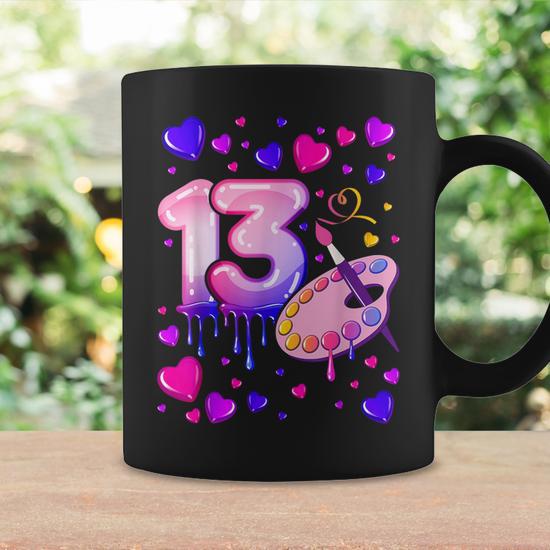 Taza De Cerámica 13 Años De Ser Impresionante - Regalo Original Para Cumpleaños Número 13 - 330ml