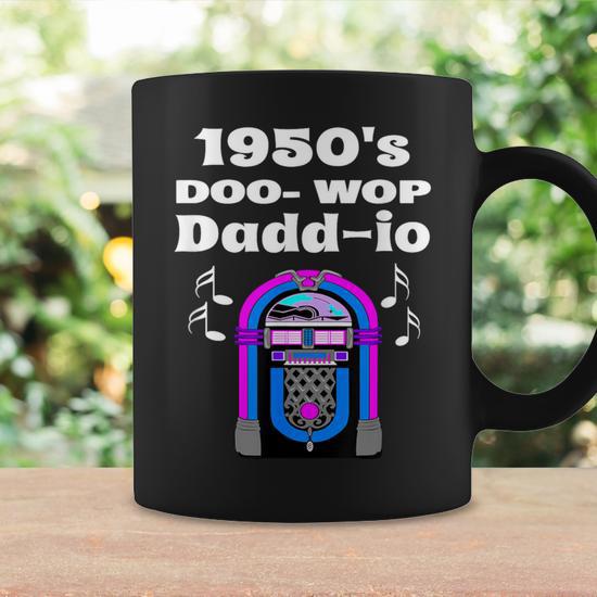 1950'S Doo-Wop Dadd-Io Sock Hop 50'S Dance Coffee Mug - Monsterry