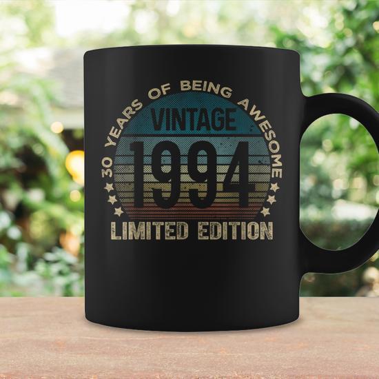 30Th Birthday 30 Year Old Vintage 1994 Limited Edition Coffee Mug -  Thegiftio