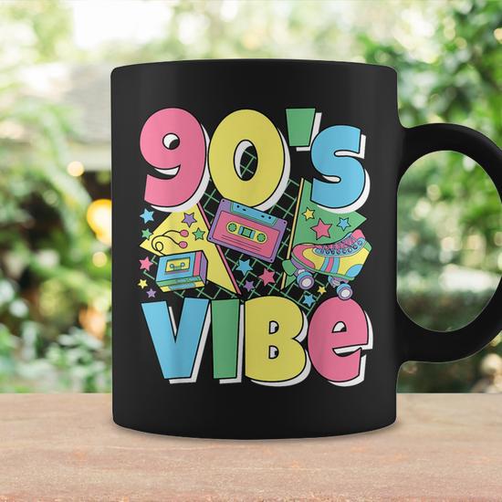 90'S Vibe 90S Party Outfit Retro Style 90S Costume Coffee Mug - Thegiftio