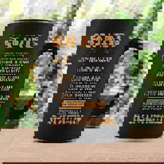 Tasse 60E Anniversaire 60E Anniversaire Femme & Homme Tasse Avec