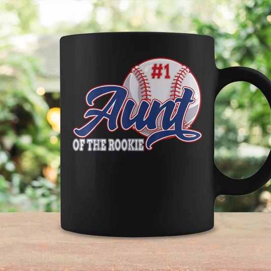 Aunt Of The Rookie Baseball 1St Birthday Baseball Theme Coffee Mug -  Monsterry CA