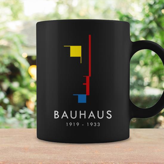 The Bauhausart Logo 100Th Anniversary Of The School Coffee Mug - Monsterry  DE