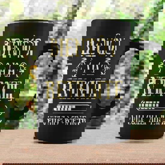 Mug Je Peux Pas Retraite - Idée Cadeau - Tasse En Céramique