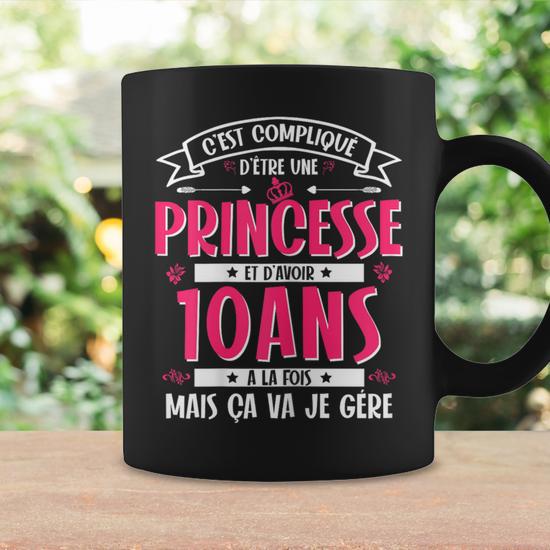 Crazy netball Lady Stars 10 oz Mug Tasse Sport Maman Fête des