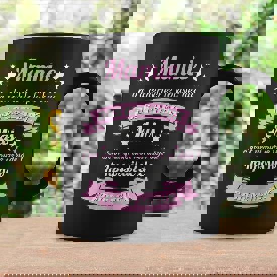 Mug Noir Certifiée Mamie| Tasse Idée Cadeau | True