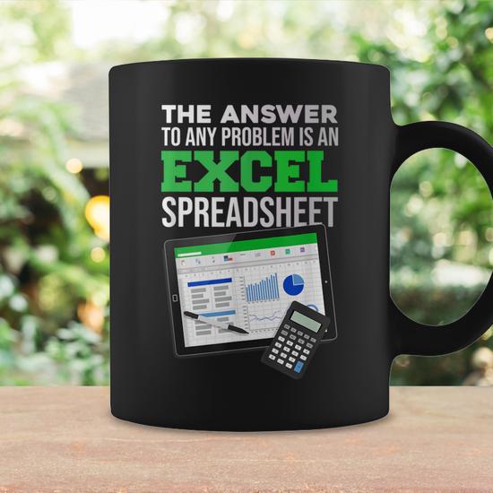 Regalo Jefa Huipalon Taza Excel Relax I Have A Spreadsheet For Thate, Taza De Café Con Mango En C, Divertida Taza De Cerámica Regalo Para Compañeros De Trabajo, Contabilidad, Jefe, Cumpleaños, Tazas
