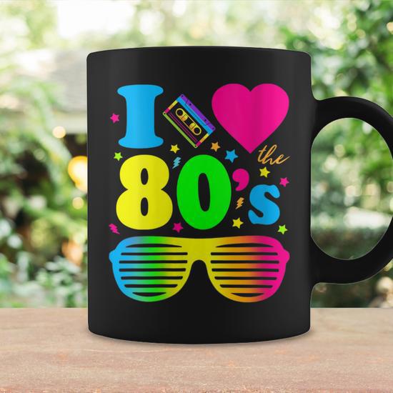 I Love The 80S Clothes For And Party Coffee Mug - Monsterry