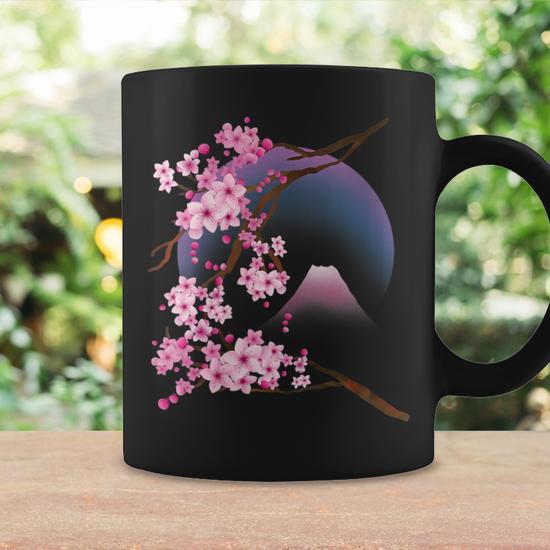 Les Arbres De Ces Tasses à Saké Sakura Fleurissent Lorsque Vous Versez Du Liquide Dedans Les Arbres De Ces Tasses à Saké Sakura Fleurissent Lorsque Vous Versez Du Liquide Dedans