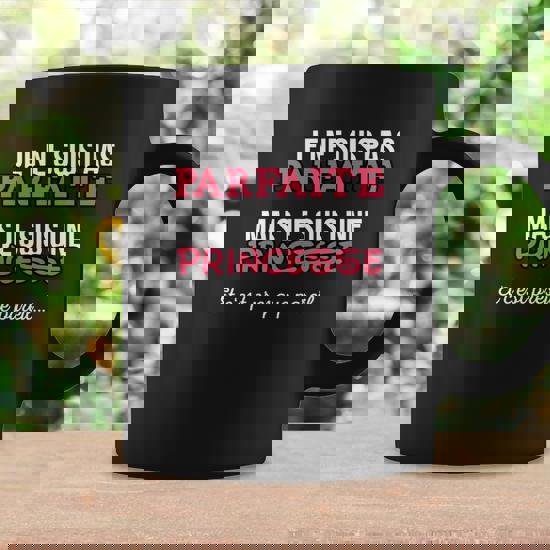 Tasse Imprimée Avec Inscription En Allemand - Reine Des Licornes