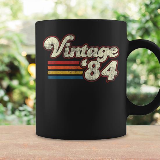 Vintage 1984 Birthday Coffee Mug - Monsterry