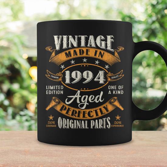 Vintage 30Th Birthday Decorations 1994 30 Birthday Coffee Mug - Seseable