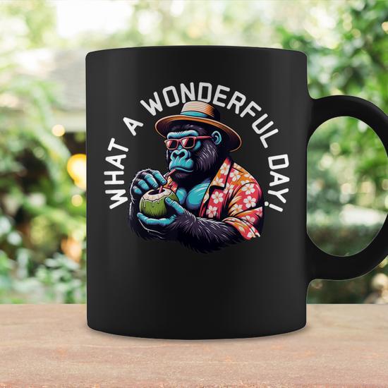 What A Wonderful Day Planet Apes Coffee Mug - Seseable