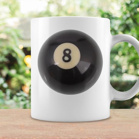 8 Ball Coquette Girlcore Y2k Aesthetic Coffee Mug - Monsterry