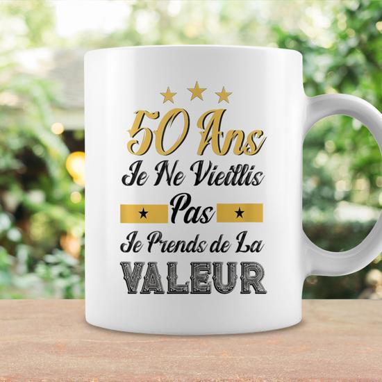 Carte Joyeux Anniversaire 50 Ans Bleu gratuit à imprimer (carte 1344