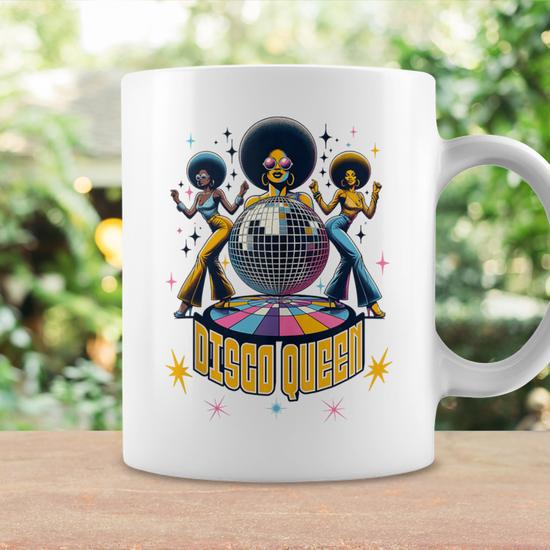 Disco Queen 70'S Retro Vintage Disco Coffee Mug - Monsterry DE