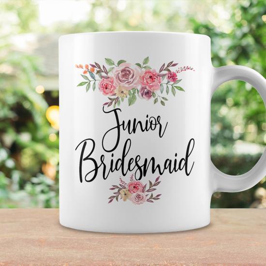 Junior Bridesmaid Wedding Bridal Party Coffee Mug - Monsterry