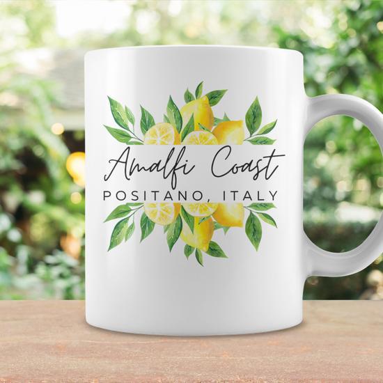 Positano Amalfi Coast Italy Lemon Bliss Coffee Mug - Monsterry