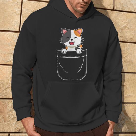 Lifestyle cat pouch hoodie best sale