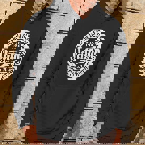 Édition Limitée 1984 Juin 1984 Rétro 1984 Millésime 1984 Sweat à Capuche Femme