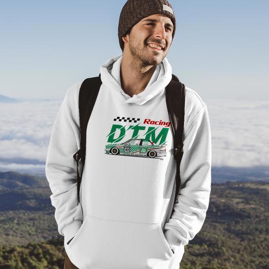 Sweat à Capuche Avec Imprimé Drapeau à Damier - Style Course Auto, Coupe Classique, Pour Fans De Motorsport