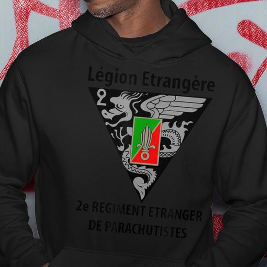 Pull Homme Bleu Légion Étrangère 2ème REP - Taille M, Occasion Bon état