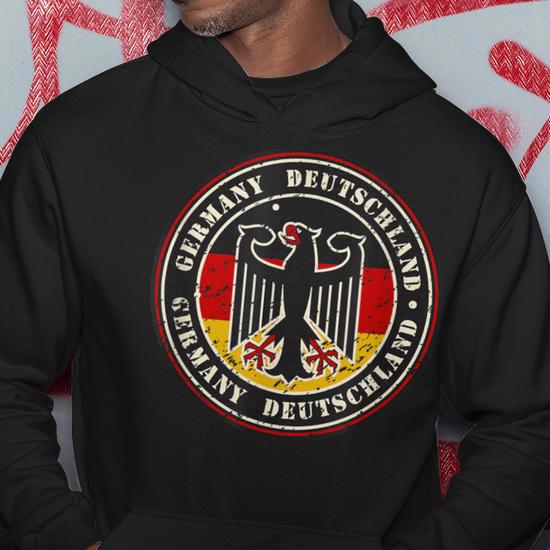 Aleman Pajaro Alemania Eagle Deutschland Ger Pais Regalo Sudadera Regaloses