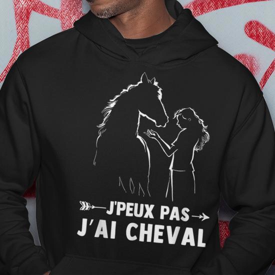 T-shirt femme je peux pas j ai equitation humour cheval T-shirt femme je peux pas j ai equitation humour cheval