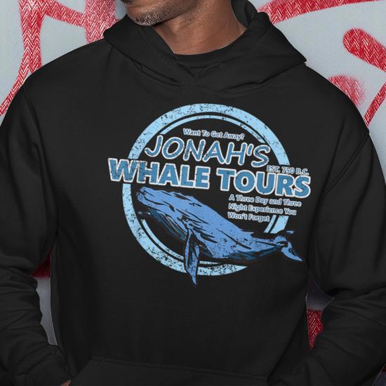 Jonah and store whale hoodie