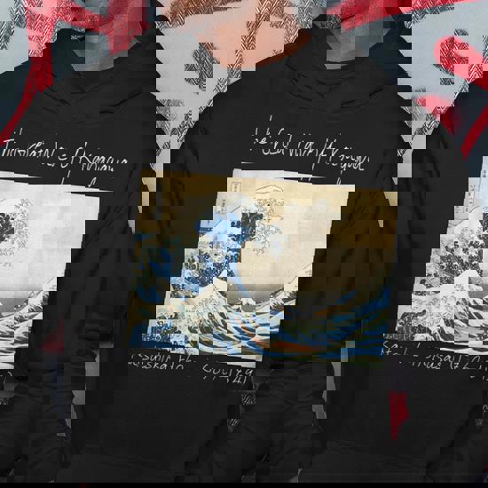The Great Wave Off Kanagawa Hoodie Monsterry AU
