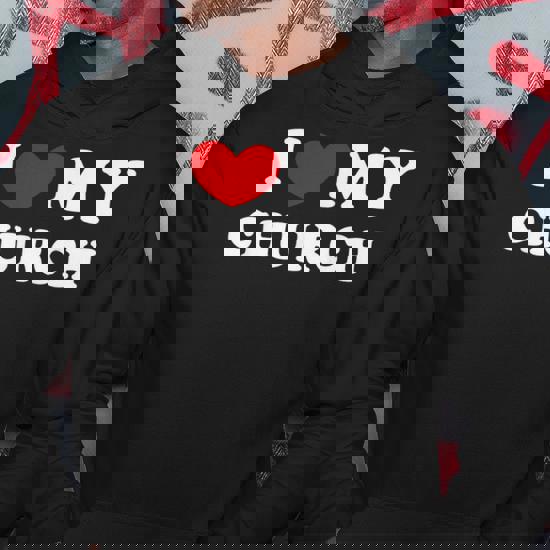 I Love My Church Personalized Sweatshirt