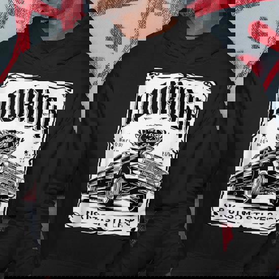 Lowrider Impala Six Fo Chicano Clothing Mexican American La Hoodie