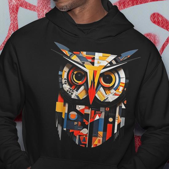 Sudaderas búho con capucha unisex - Top Ventas Recomendado