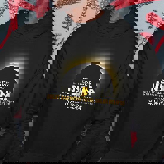 Redkey Indiana In Total Solar Eclipse 2024 Hoodie Seseable CA