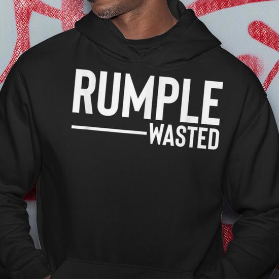 Rumple Minze Hoodie Sweatshirt Pullover Fleece Long Sleeve shops Mens Black SZ XL