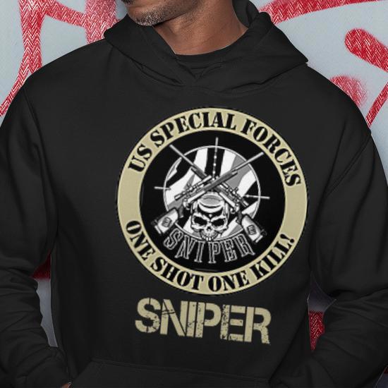 Sweat à Capuche Humour Militaire 'My Safe Space Veteran Snowflake' - Design Fun Pour Vétérans, Tireurs - 241 G, Coupe Classique - 2
