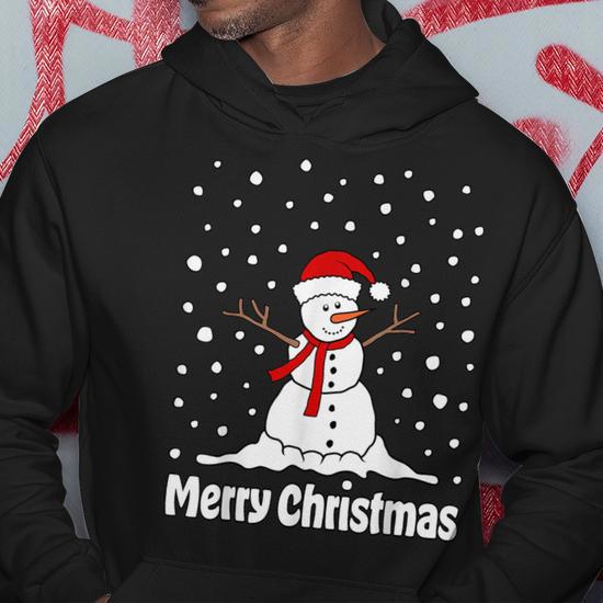 Snowman christmas hoodie online