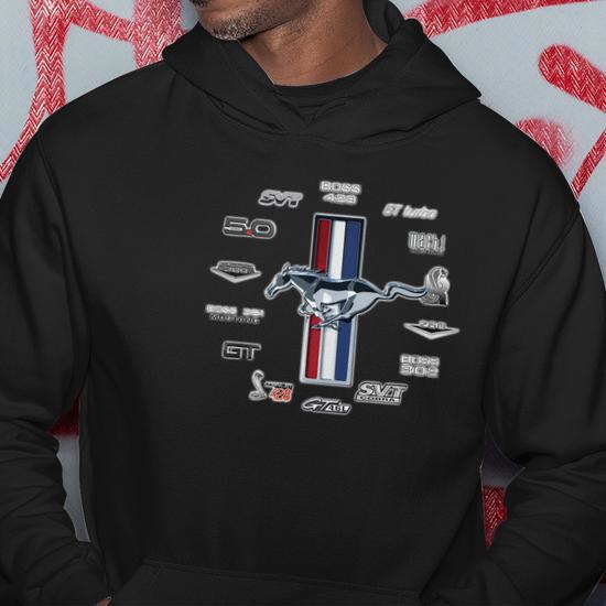 Supreme Sweat à capuche avec applications en satin FW24 Noir Homme de