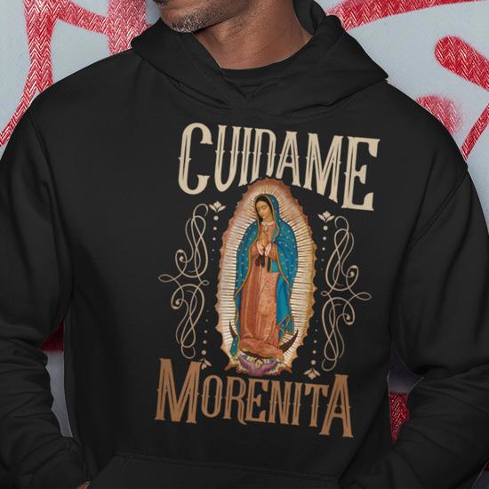 Virgen De Guadalupe Cuidame Morenita Desinointage Sudadera Regaloses