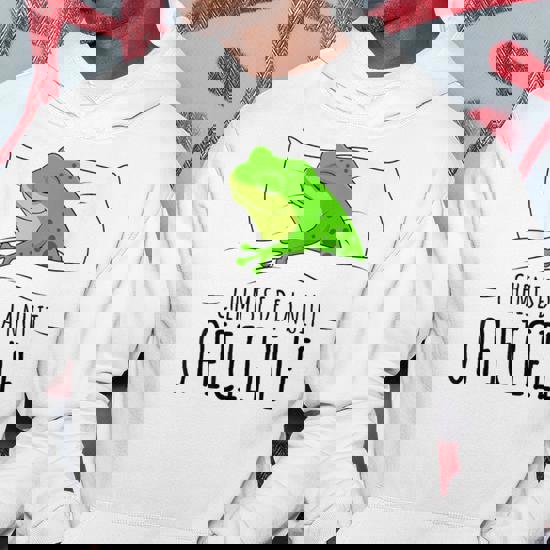 Chemise De La Nuit Officielle Pyjama Grenouille Sweat a capuche Cadeauxyz