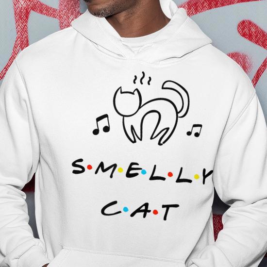 Smelly Cat Quote T Hoodie Monsterry DE