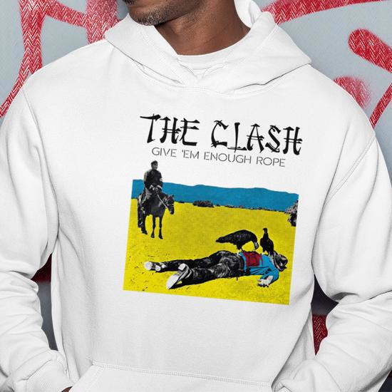 T-shirt The Clash Skull - Homme - Tailles S à 5XL - Noir - Coton - Neuf Avec étiquettes