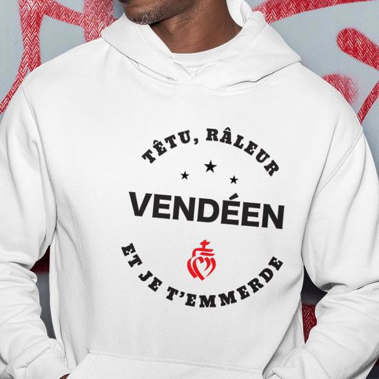 Sweat à Capuche 'La Vie Est Meilleure En VENDÉE 85' - Cadeau Souvenir Région - Taille Adulte, Coupe Classique - 5