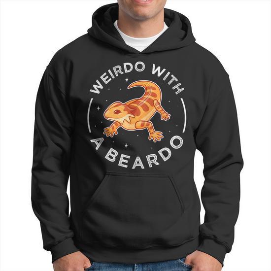 Bearded fashion dragon hoodie