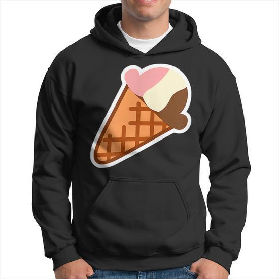 Ice cream neapolitan clearance hoodie