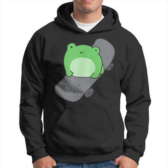 Cute frog hoodie hotsell