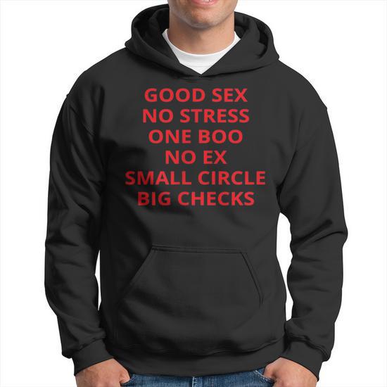 Good sex no stress cheap one boo no ex hoodie